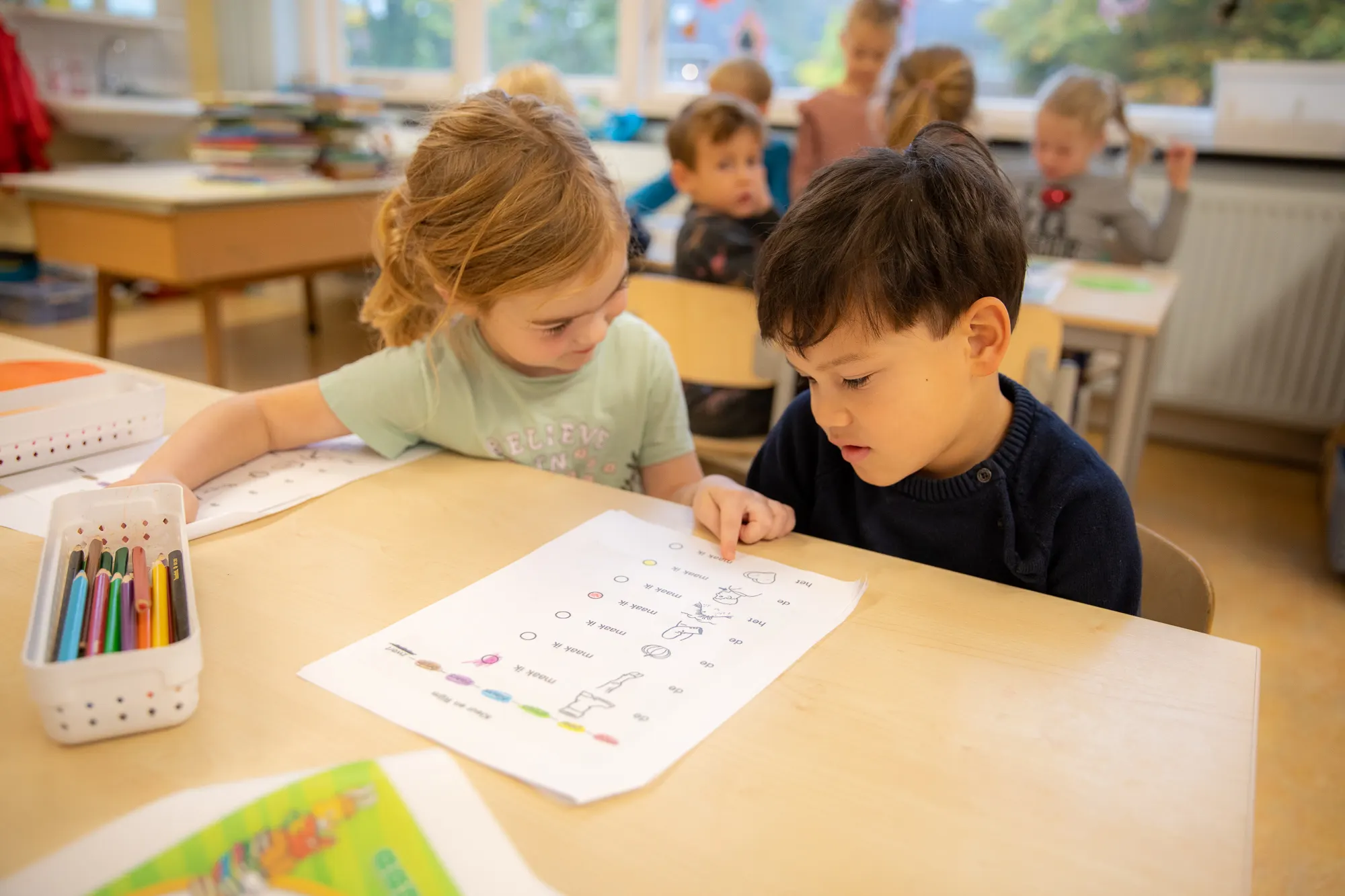 leerlingen de Bolster